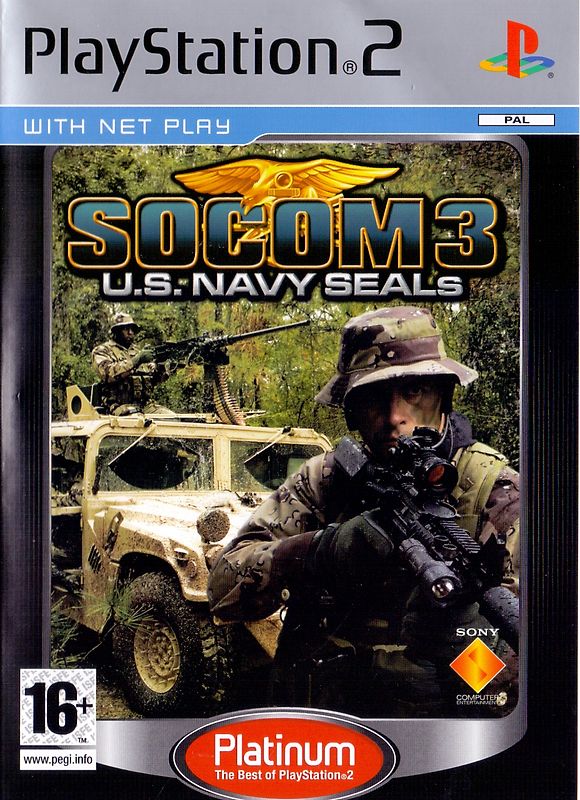 SOCOM 3: U.S. Navy Seals [Internationale Version, Platinum, Software Only] PlayStation 2