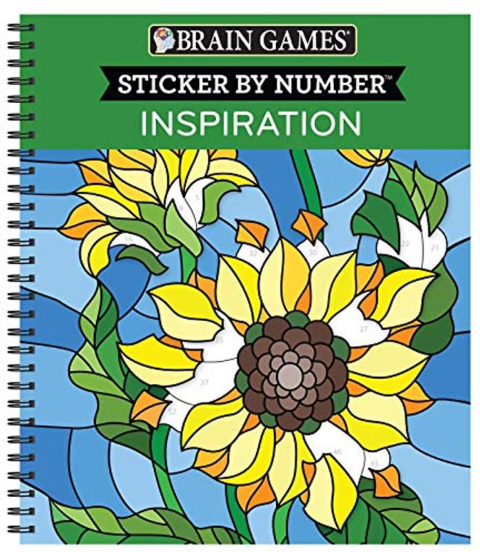 Brain Games - Sticker by Number: Inspiration