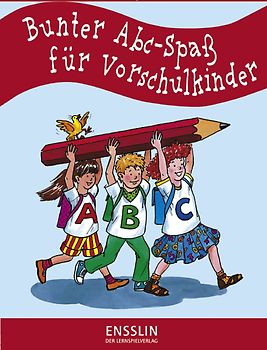 Bunter Abc-Spaß für Vorschulkinder (rot)