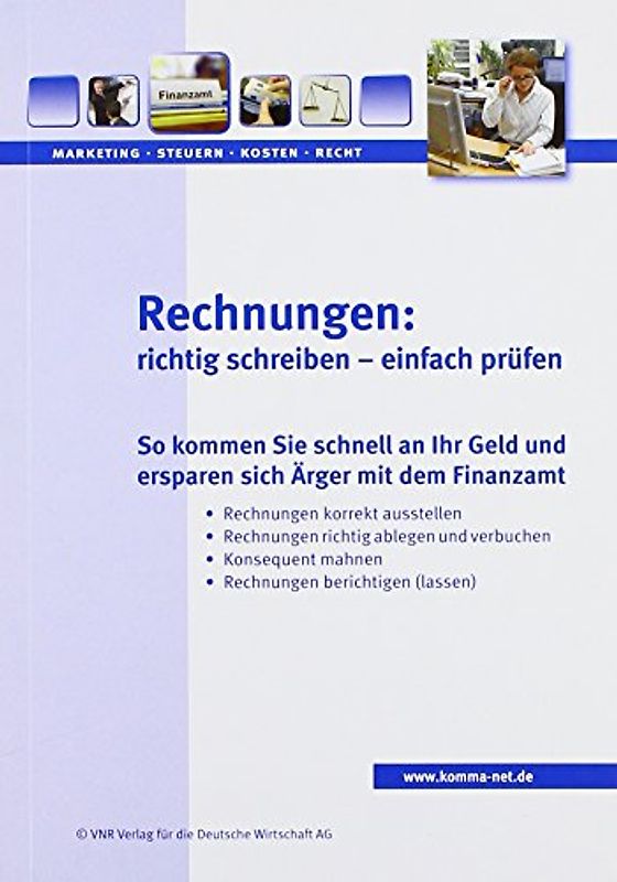 Rechnungen: richtig schreiben - einfach prüfen