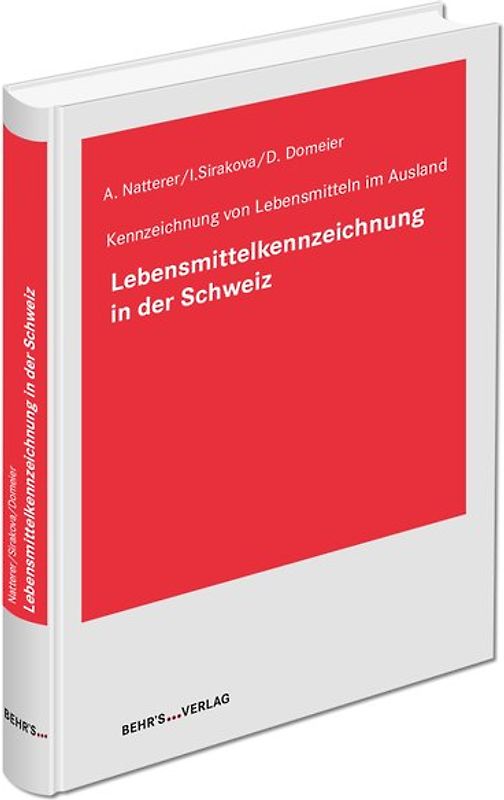 Lebensmittelkennzeichnung in der Schweiz