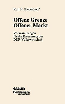 Offene Grenze Offener Markt
