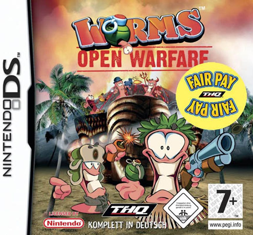 Worms: Open Warfare Nintendo DS