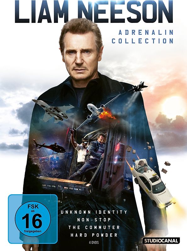 Liam Neeson Adrenalin Collection [4 DVDs] DVD