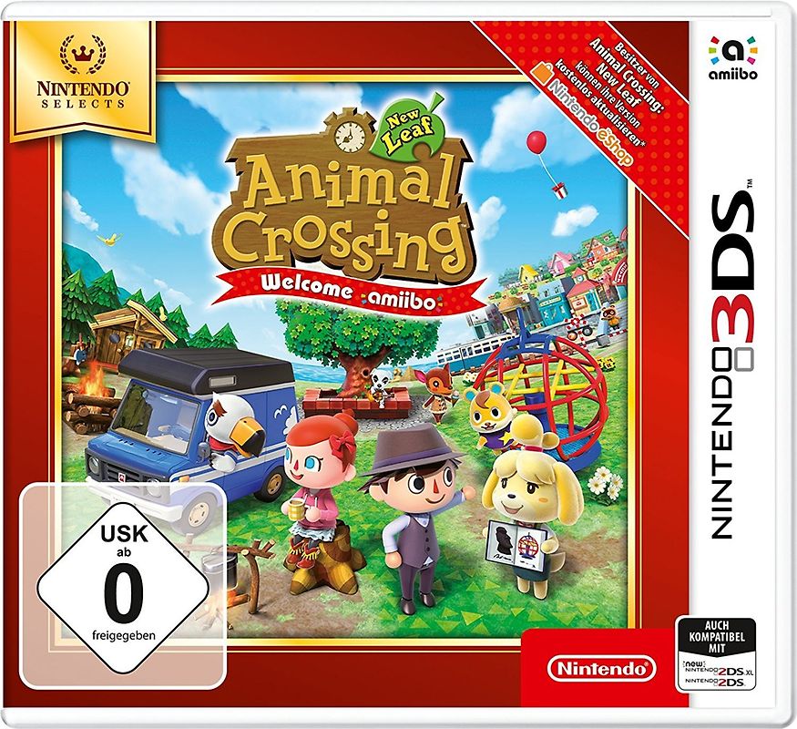 Animal Crossing: New Leaf - Welcome amiibo [Nintendo Selects] Nintendo 3DS