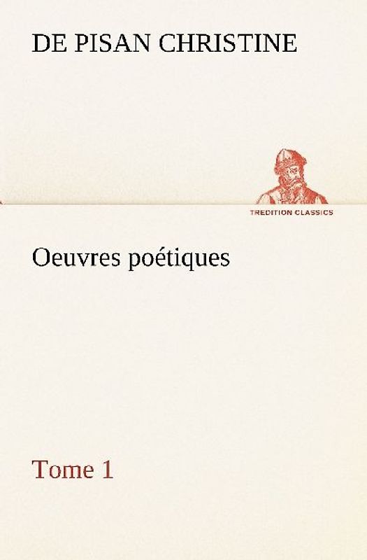 Oeuvres poétiques Tome 1