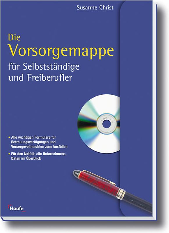 Die Vorsorgemappe für Selbstständige und Freiberufler