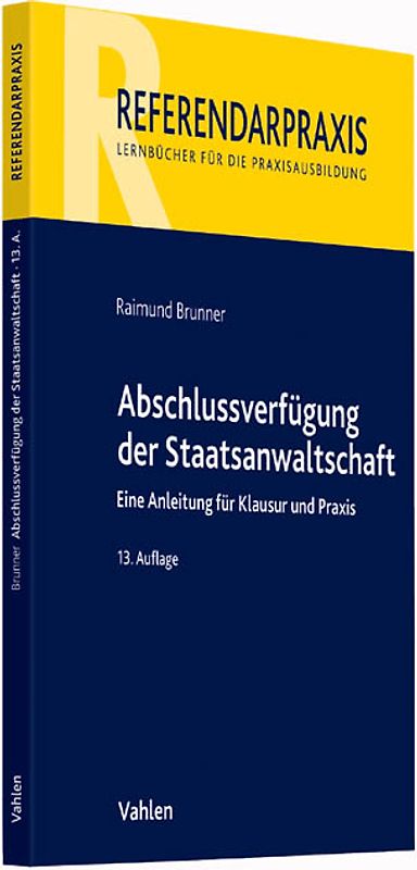 Abschlussverfügung der Staatsanwaltschaft
