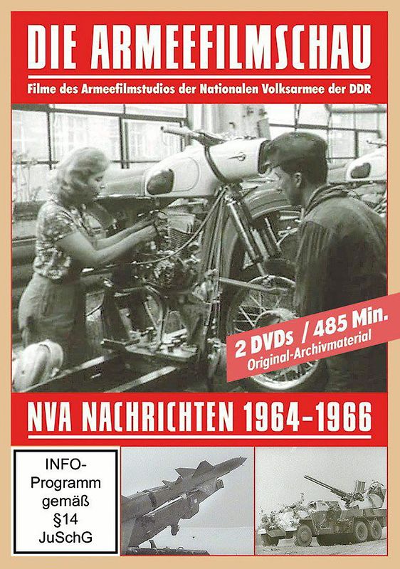 Die Armeefilmschau - NVA Nachrichten - 1964-1966 [2 DVDs] DVD
