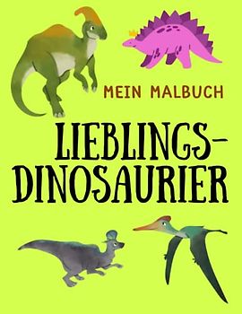 Bilderbuch zum Ausmalen für Kinder ab 5 Jahren mit Dinosaurier-Motiven: Dinosaurier zum Malen in einem Buch auf über 90 Seiten mit Motiven und Dino-Labyrinth-Rätseln für stundenlange Beschäftigung.