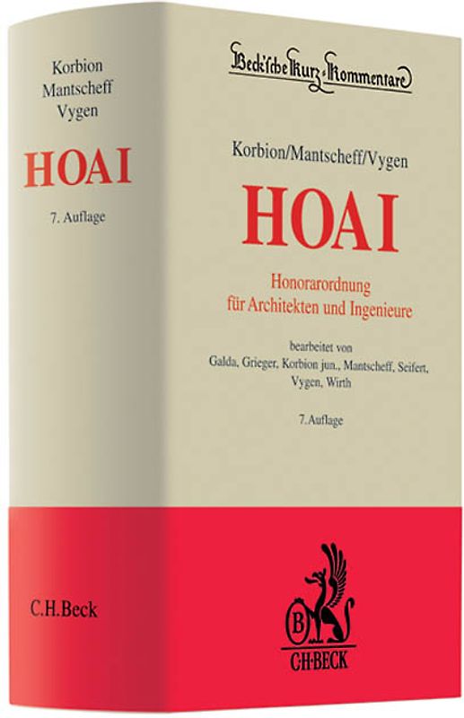 Honorarordnung für Architekten und Ingenieure