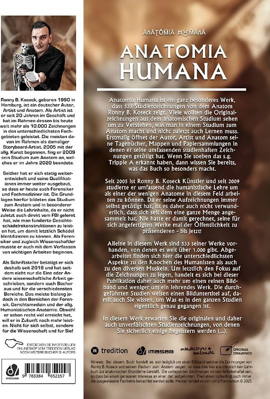 Anatomia Humana: Deutsche Originalfassung