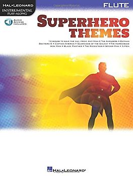 Superhero Themes Instrumental Play-Along for Flute