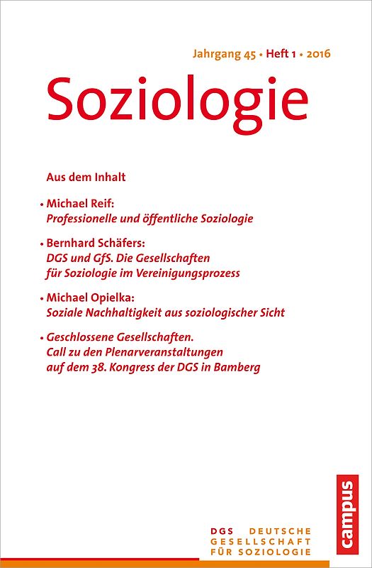 Soziologie 1.2016