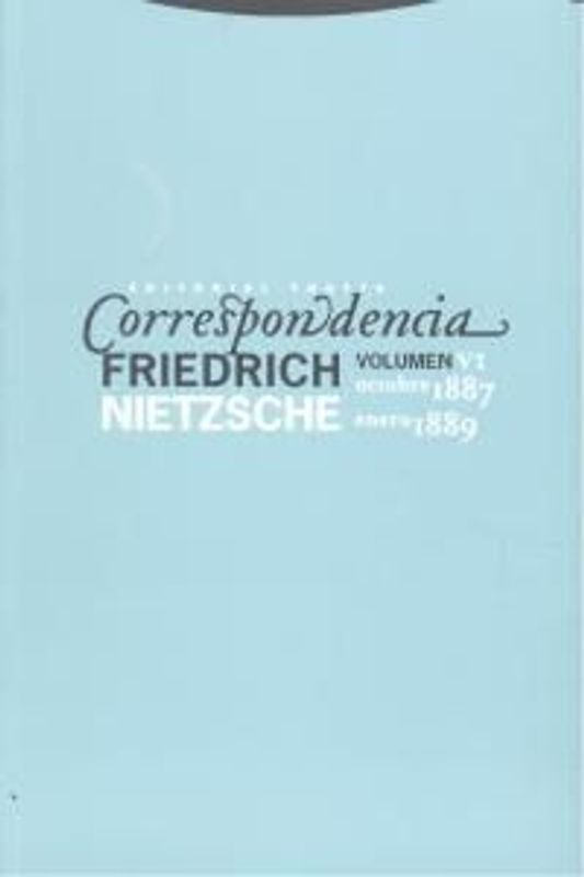 Correspondencia VI : (octubre 1887-enero 1889)