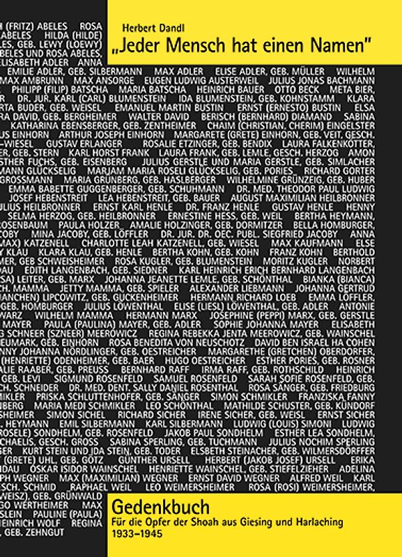 „Jeder Mensch hat einen Namen”