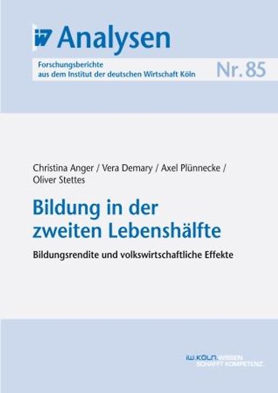 Bildung in der zweiten Lebenshälfte