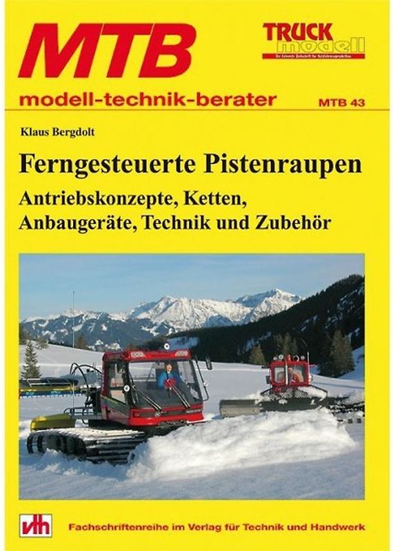 Ferngesteuerte Pistenraupen