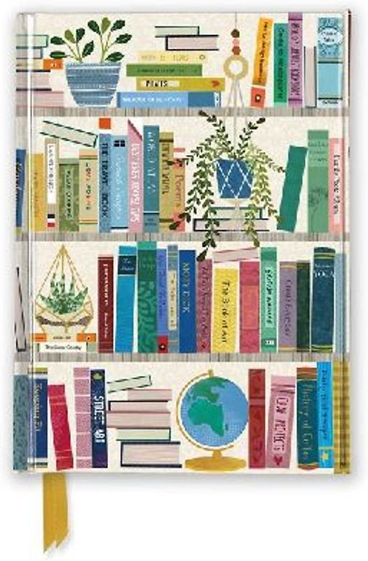 Georgia Breeze: Bookshelves (Foiled Pocket Journal)
