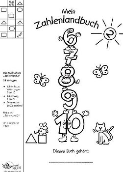 Mein Zahlenlandbuch 2