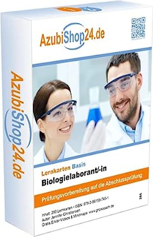 Lernkarten Biologielaborant: Prüfungsvorbereitung