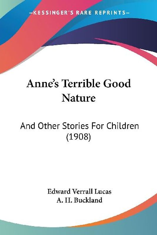 Anne's Terrible Good Nature