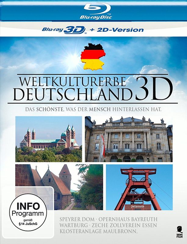 Weltkulturerbe Deutschland [Blu-ray 3D] 3D Blu-ray Disc