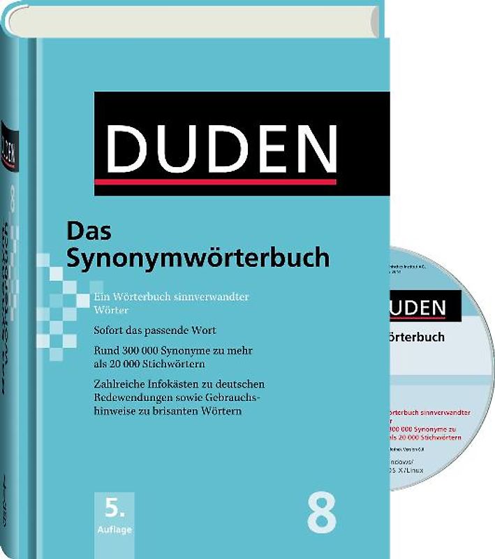 Das Synonymwörterbuch - Buch plus CD