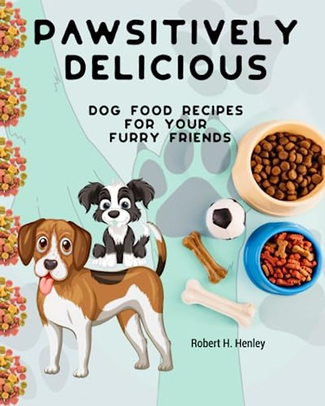 Pawsitively Delicious: Dog Food Recipes for Your Furry Friends: A Tail-Wagging Collection of Nutritious and Tasty Meals to Keep Your Pooch Healthy and Happy