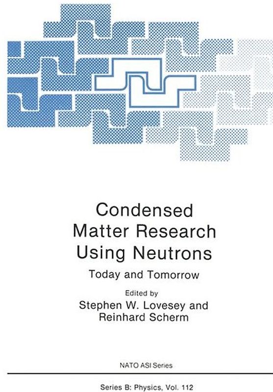 Condensed Matter Research Using Neutrons