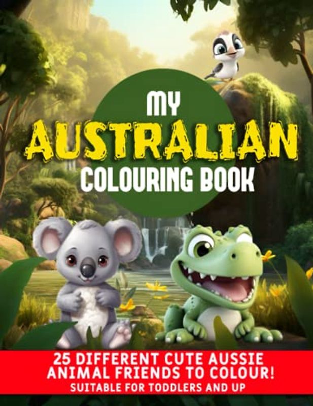 My Australian Colouring Book