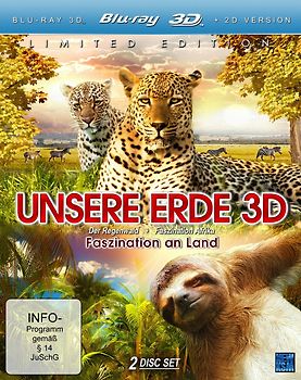 Unsere Erde 3D - Faszination an Land [Limited Edition] 3D Blu-ray Disc