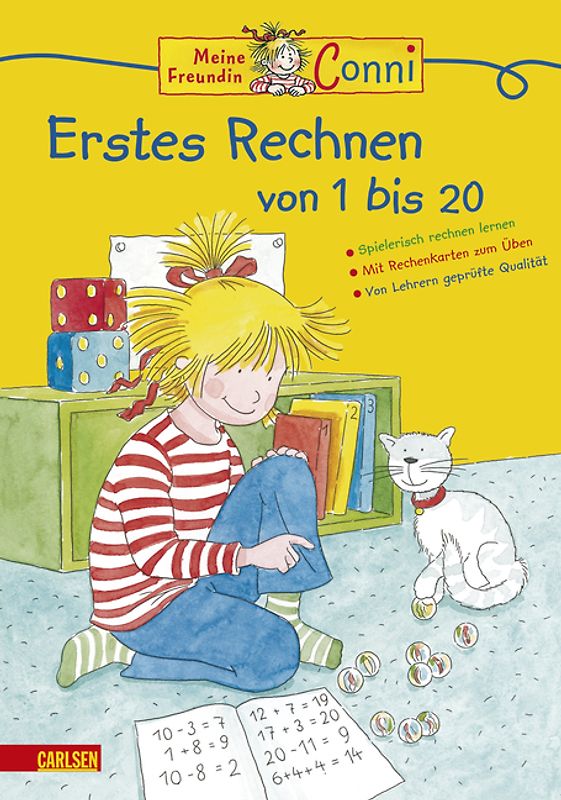 Conni Gelbe Reihe (Beschäftigungsbuch): Conni Erstes Rechnen (Neues Cover)