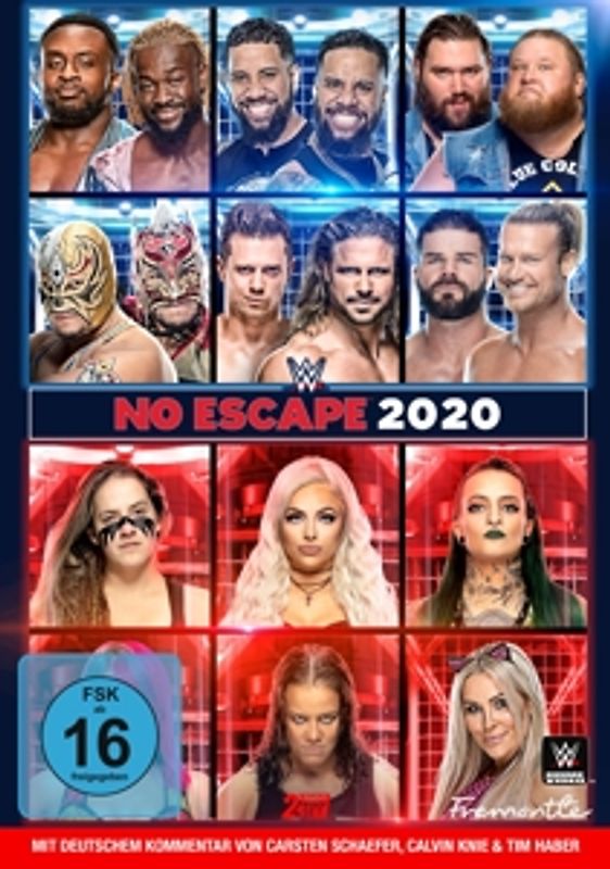 WWE: No Escape 2020 DVD