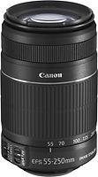Canon EF-S 55-250 mm F4.0-5.6 IS II 58 mm Filtergewinde (Canon EF-S Anschluss) schwarz