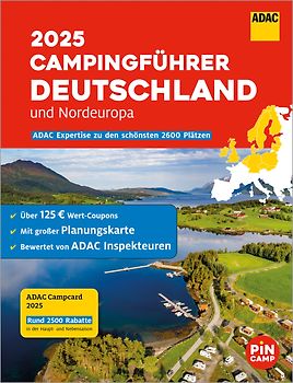 ADAC Campingführer Deutschland/Nordeuropa 2025