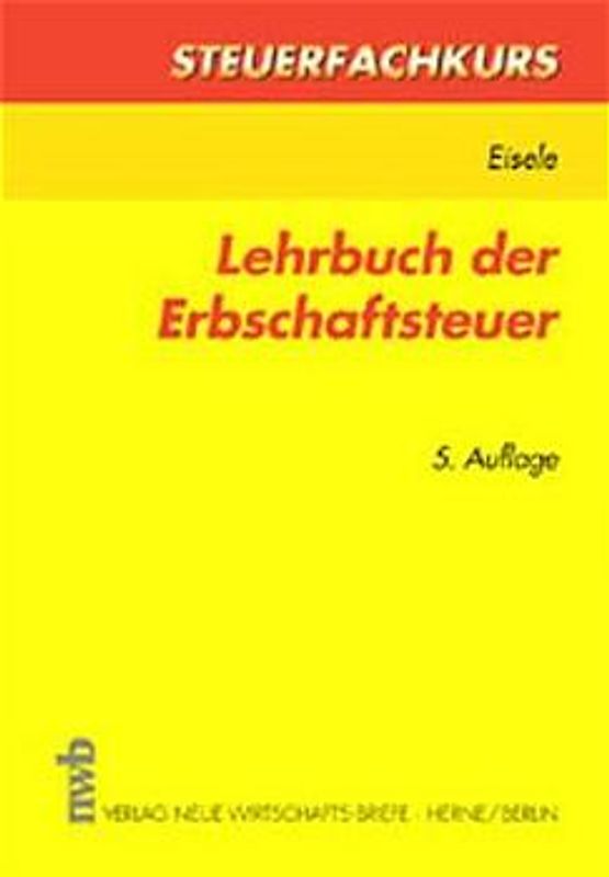 Lehrbuch Erbschaftsteuer