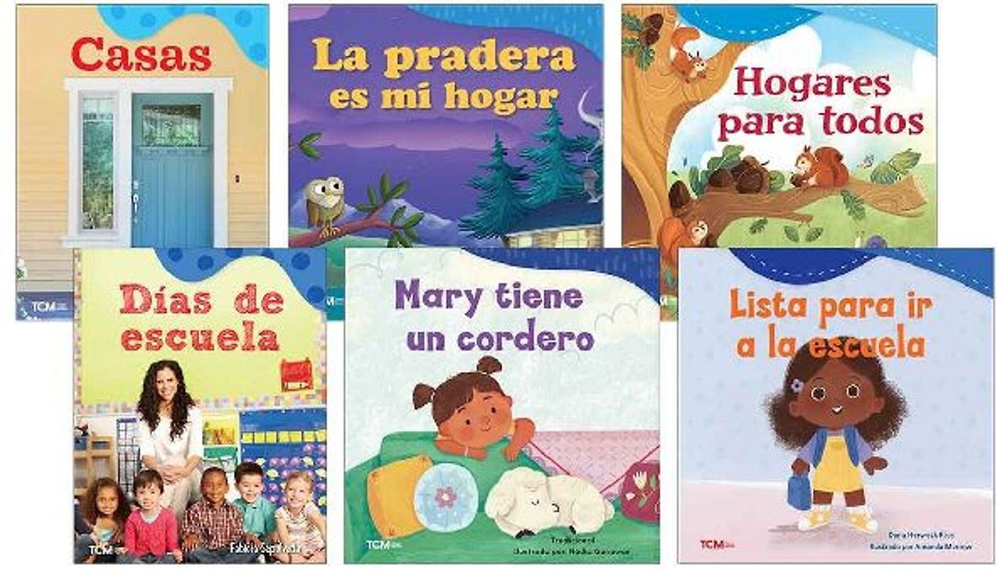 Exploration Storytime: Where Do I Grow and Learn? Spanish 6-Book Set
