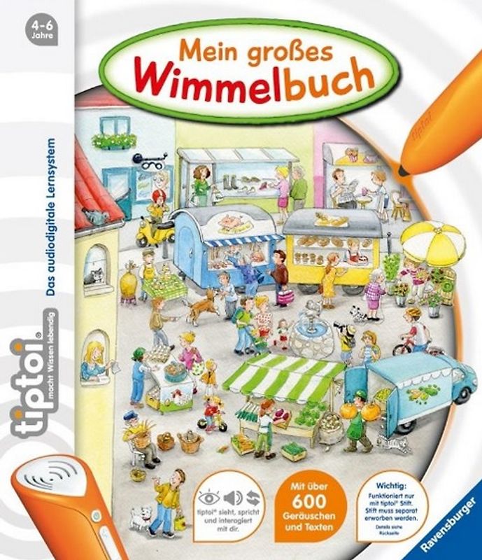 Ravensburger tiptoi: Mein großes Wimmelbuch