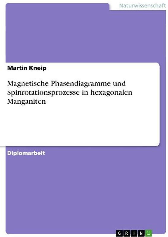 Magnetische Phasendiagramme und Spinrotationsprozesse in hexagonalen Manganiten
