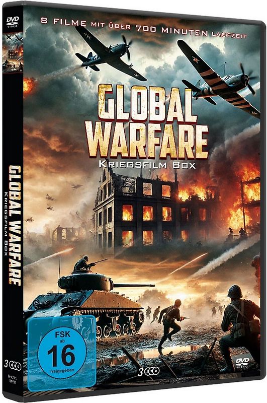 Global Warfare - Kriegsfilm Box DVD