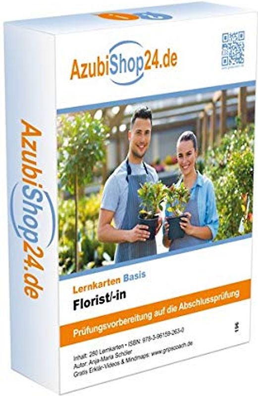 AzubiShop24.de Basis-Lernkarten Florist/-in