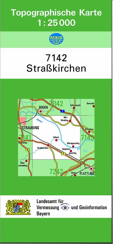 TK25 7142 Straßkirchen