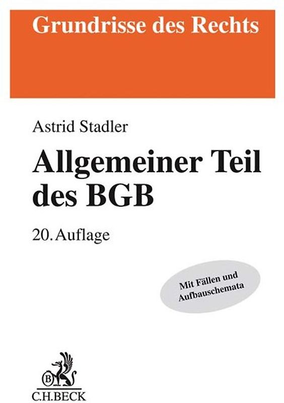 Allgemeiner Teil des BGB
