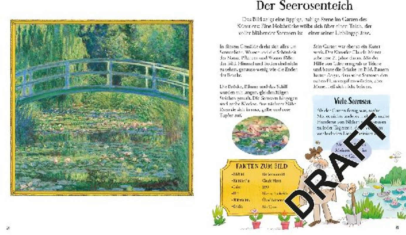 Puzzle & Buch: Berühmte Gemälde