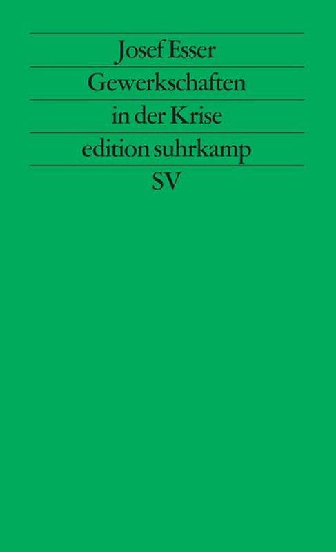 Gewerkschaften in der Krise