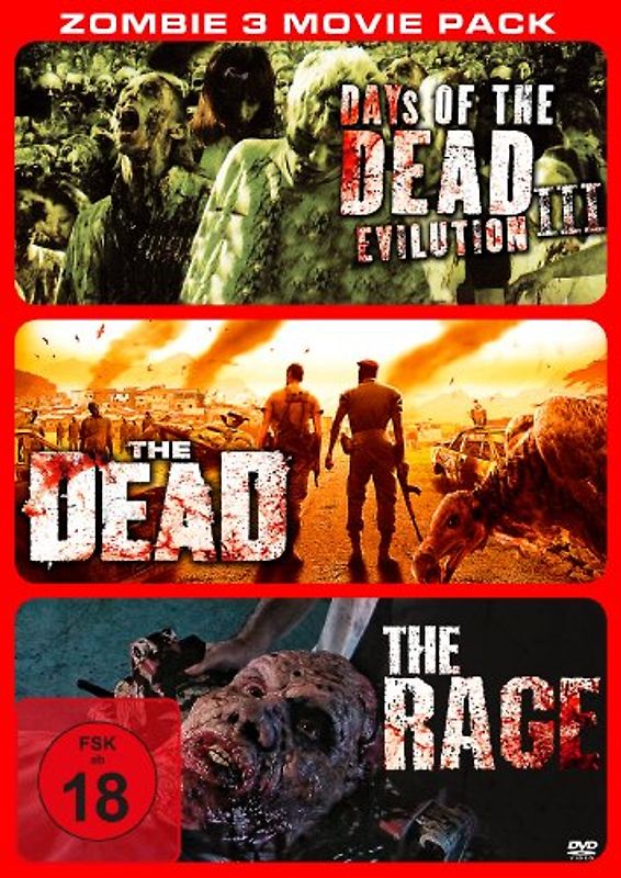 Zombie - 3 Movie Pack DVD