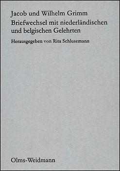 Briefwechsel mit niederländischen und belgischen Gelehrten