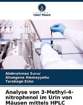 Analyse von 3-Methyl-4-nitrophenol im Urin von Mäusen mittels HPLC