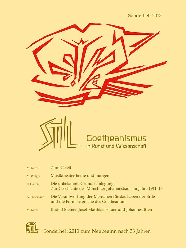 Stil – Sonderheft 2013